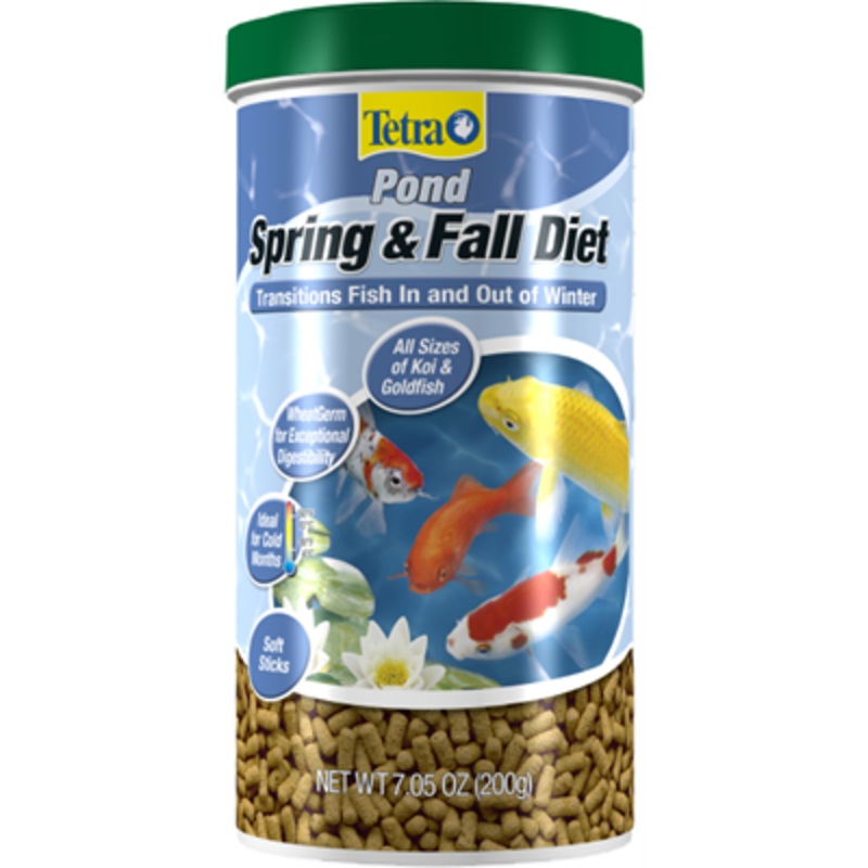 Tetra Pond Spring Fall Diet