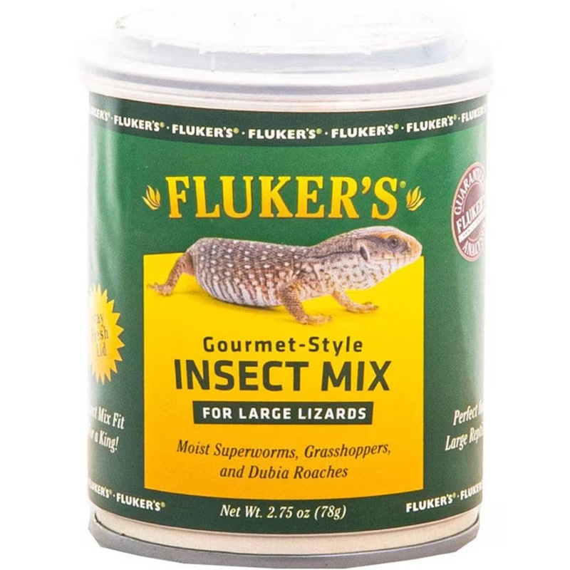 Fluker Gourmet Canned Mixed Insects for Larger Reptiles 2.75 oz.