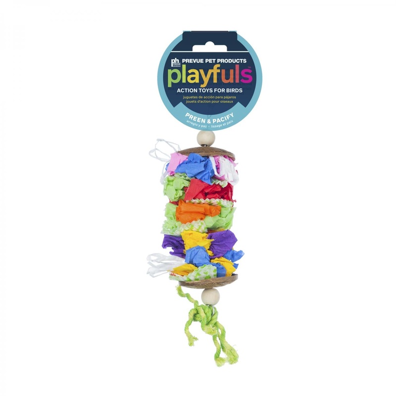 Prevue Pet Playfuls Laundry Day Bird Toy
