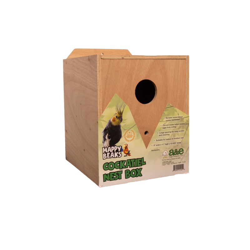 A&E Cage Cockatiel Nest Box