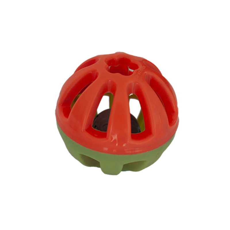 A&E Happy Beaks Round Rattle Foot Bird Toy