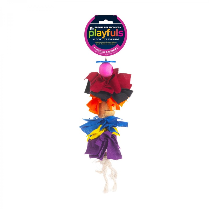 Prevue Pet Playfuls Bow Dangles Bird Toy