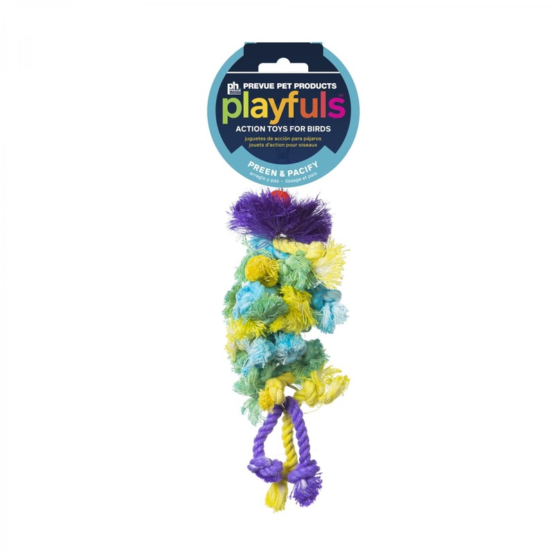 Prevue Pet Playfuls Braided Bunch Bird Toy