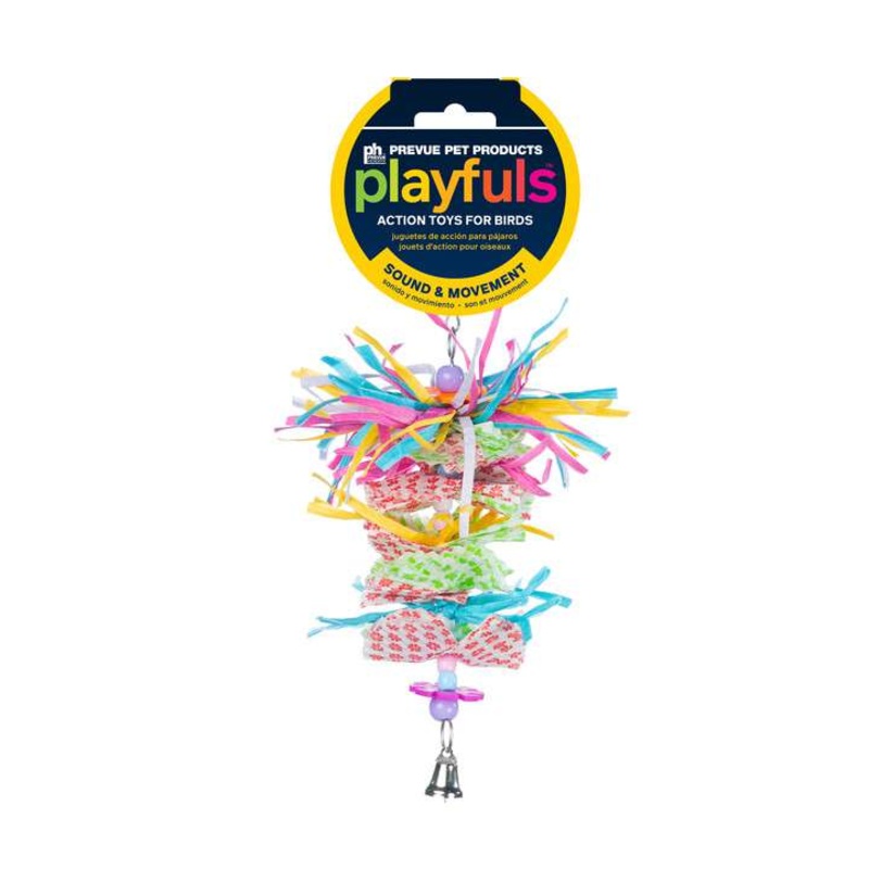 Prevue Pet Playfuls Miami Frost Bird Toy