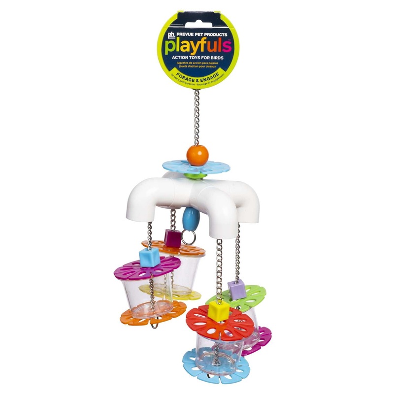 Prevue Pet Playfuls Sink N Seek Bird Toy
