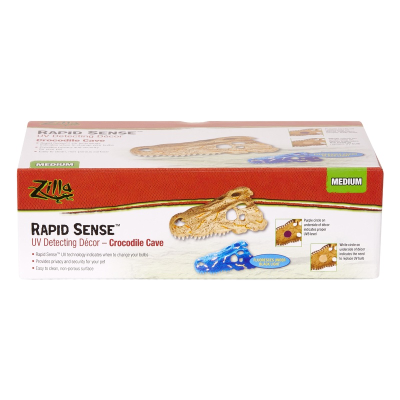 Zilla Rapid Sense Decor Crocodile Cave Medium