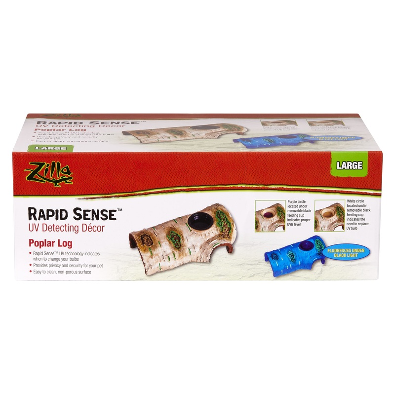 Zilla Rapid Sense Decor Poplar Log Large