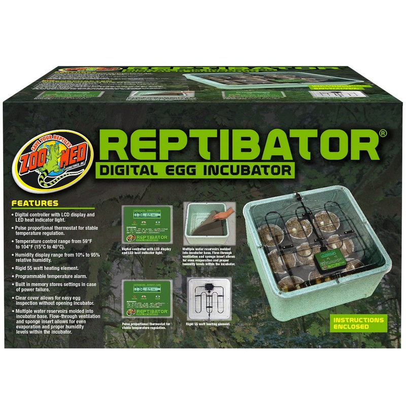 Zoo Med ReptiBator Digital Egg Incubator