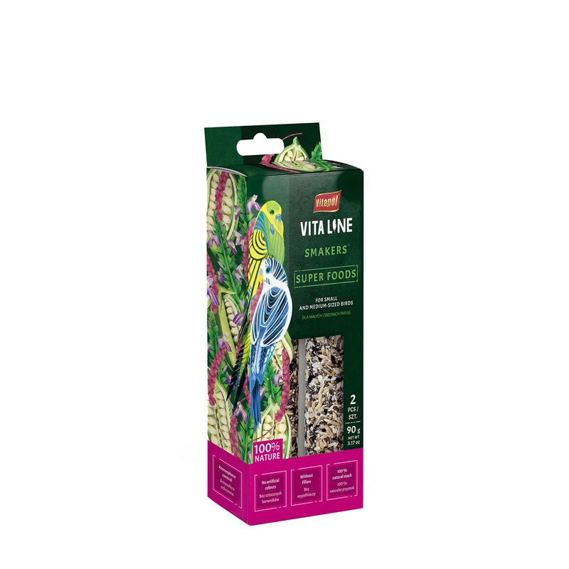 A&E Smakers Vitaline Super Foods Bird Treat
