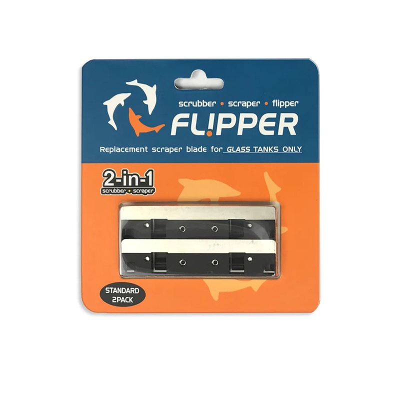 Flipper Standard Stainless Steel Replacement Blades 2 pack