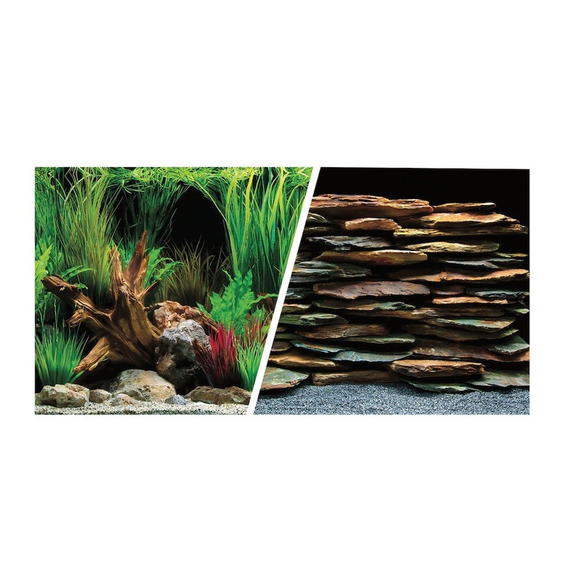 Marina Precut Background Oasis/Slate 12"x24"