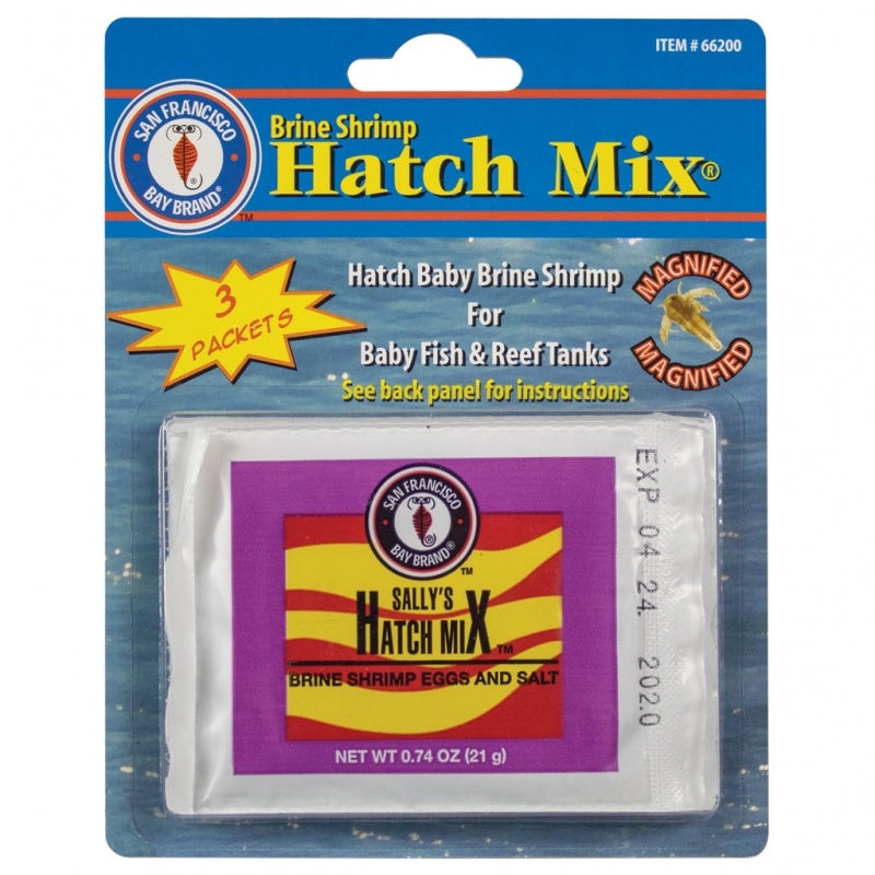 San Francisco Bay Brine Shrimp Hatch Mix