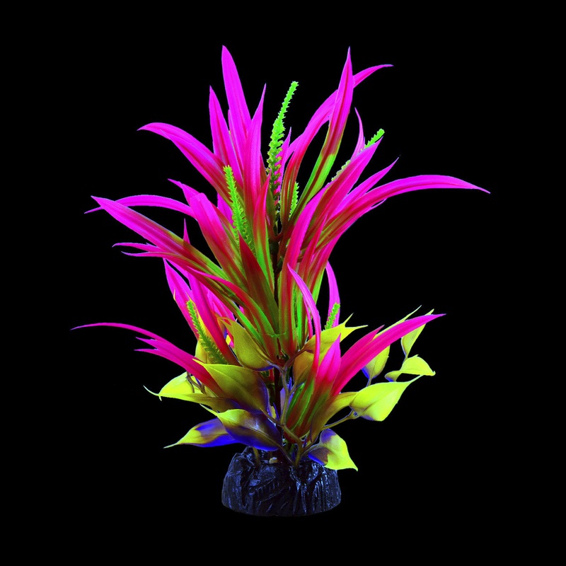 Underwater Treasures Glo Sagitaria Pink Plant Large