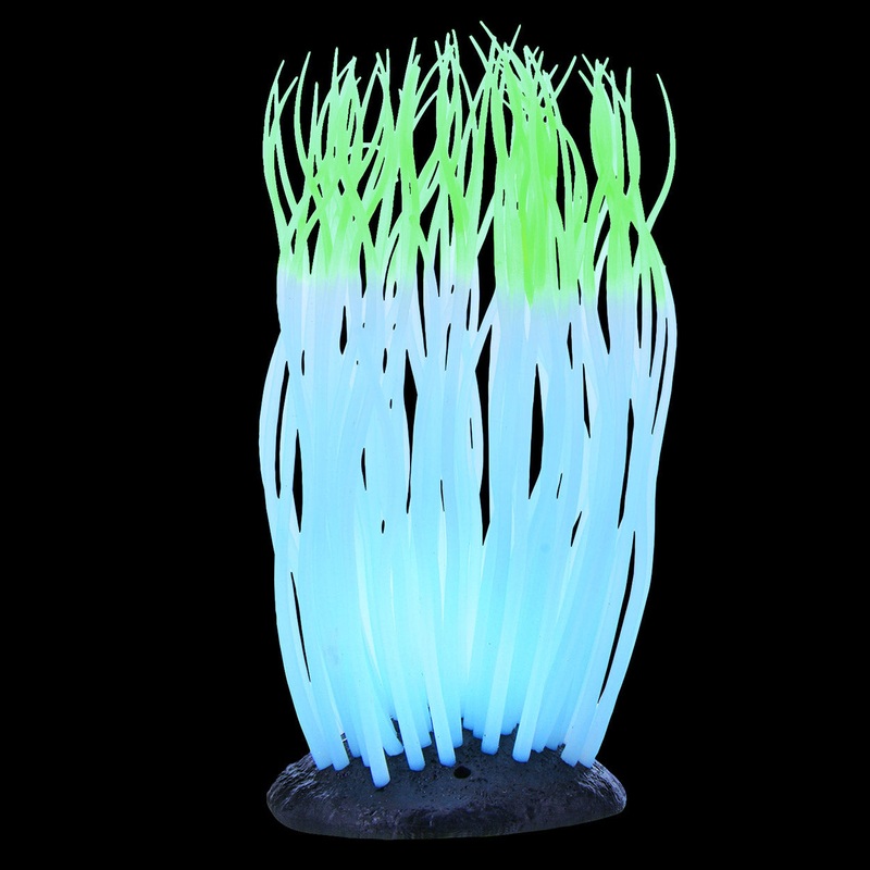 Underwater Treasures Glowing Anemone Green Large
