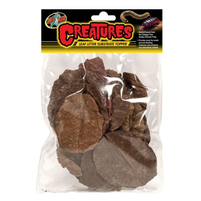 Zoo Med Creatures Leaf Litter 20 Leaves