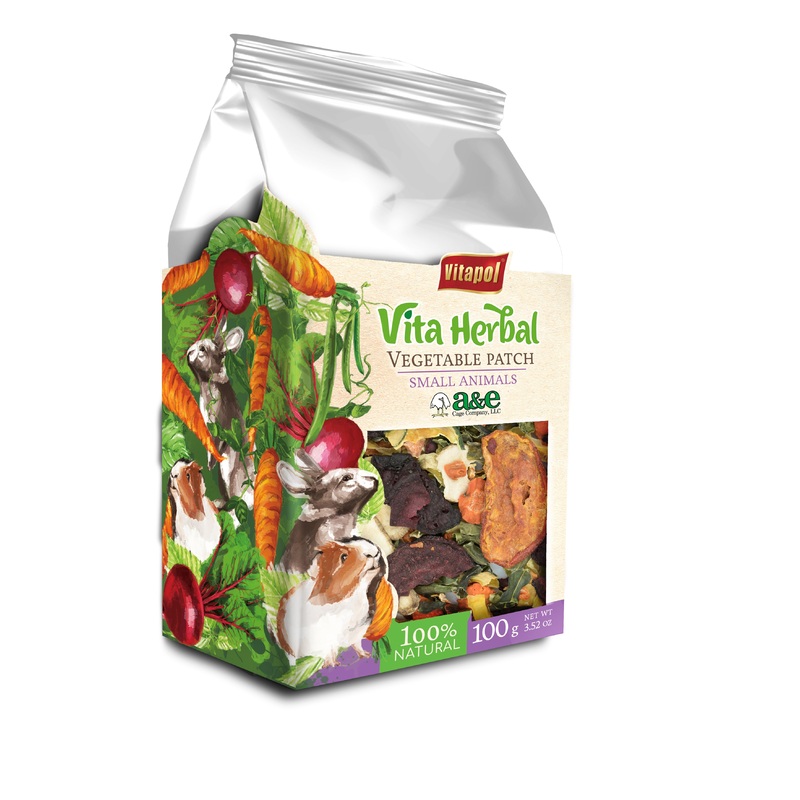 A&E Cages Vitapol Vita Herbal Vegetable Patch 3.52 oz.
