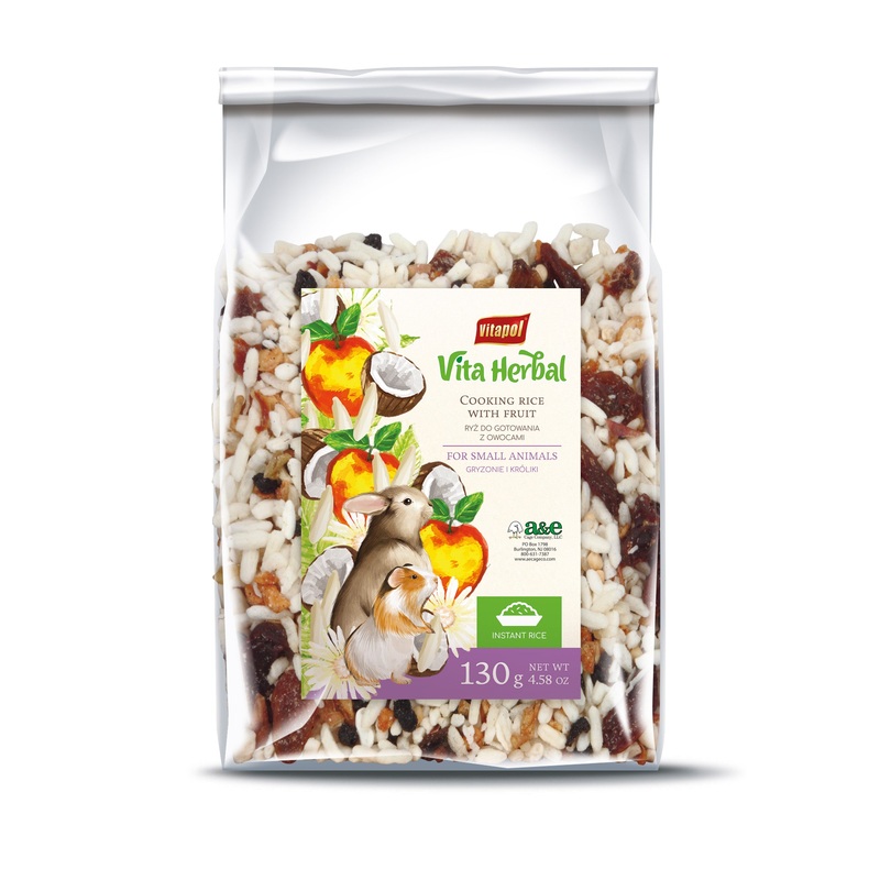A&E Vita Herbal Rice with Fruits 130 gram