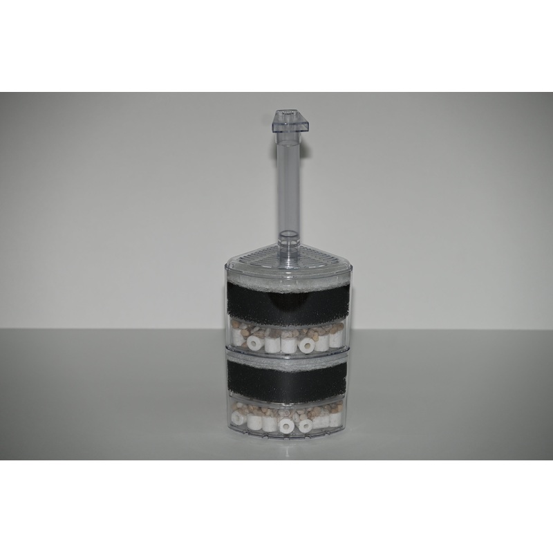 Corner Filter with Media for Aquariums up to 40 Gallons