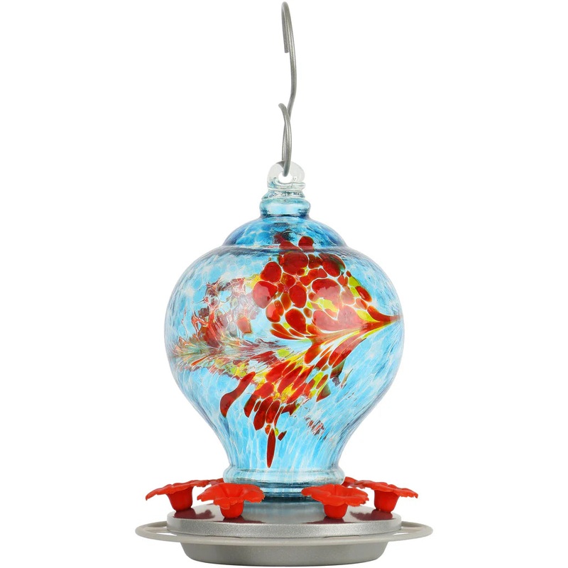 Nature's Way Artisan Gravity Hummingbird Feeder Sunny Day