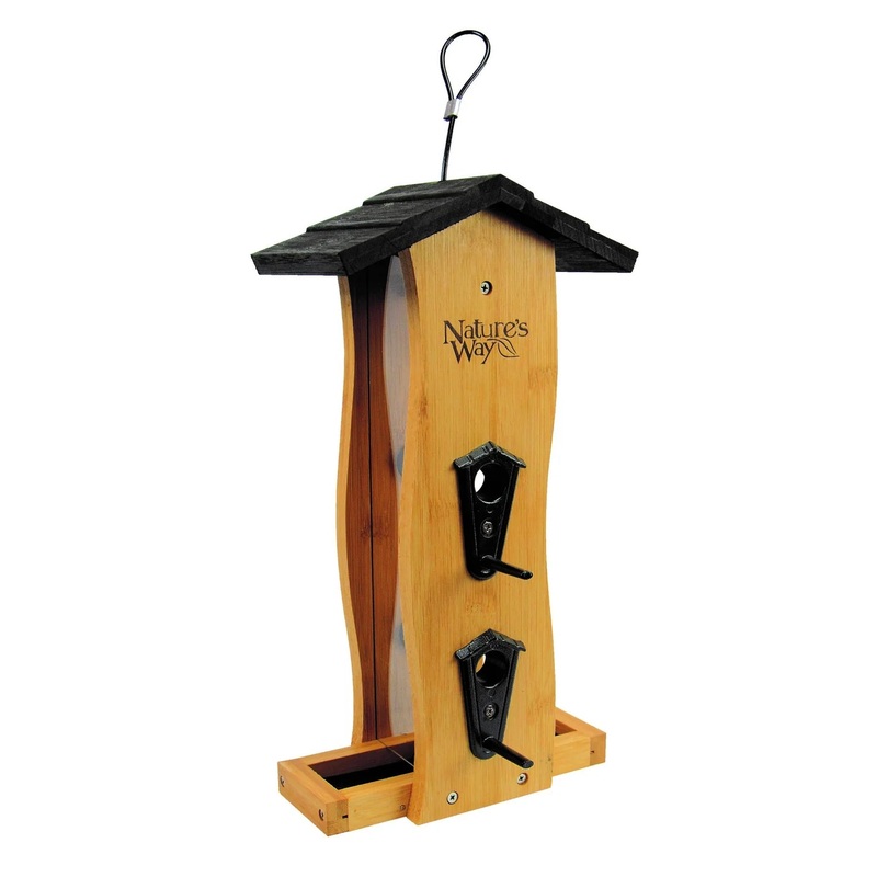 Nature's Way Bamboo Vertical Wave Feeder