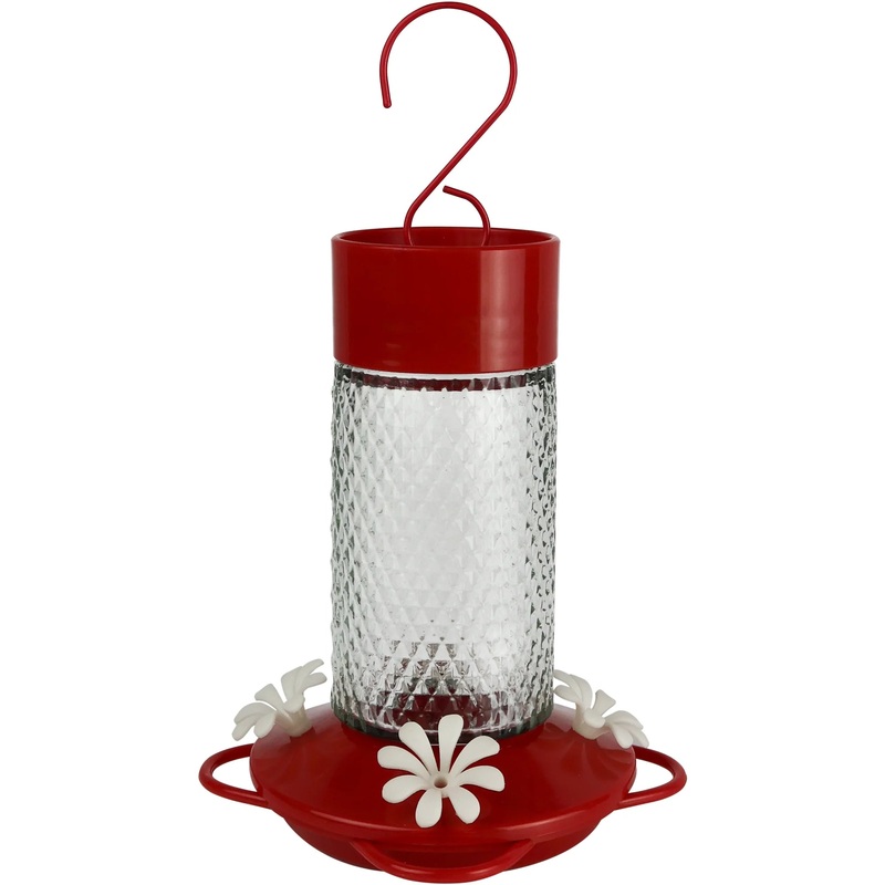 Nature's Way Charming Cherry Gravity Hummingbird Feeder 13 oz.