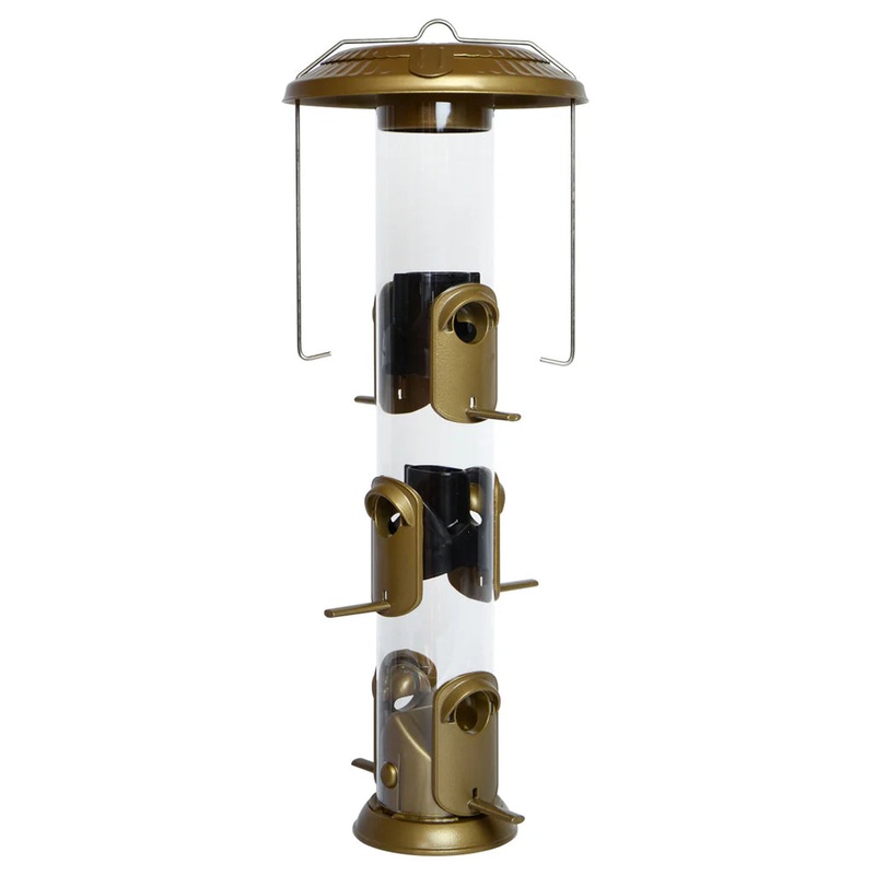Nature's Way Deluxe Funnel Flip-Top Tube Feeder