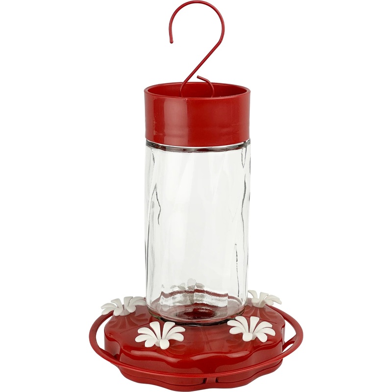 Nature's Way Scarlet Swirl Gravity Hummingbird Feeder 20 oz.