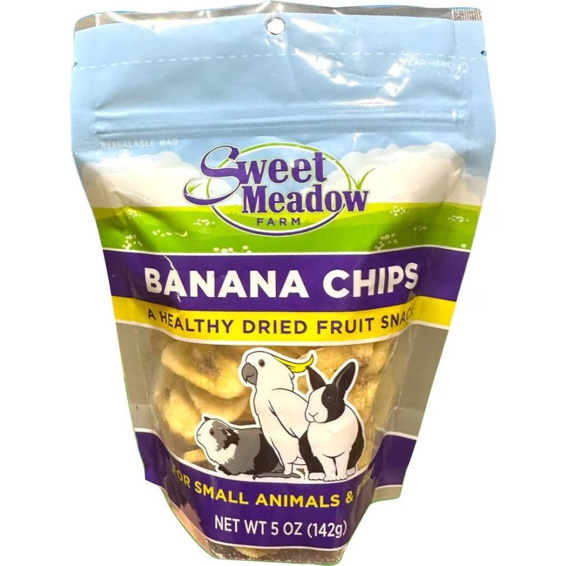 Sweet Meadow Farm Dried Banana Chips 5 oz.