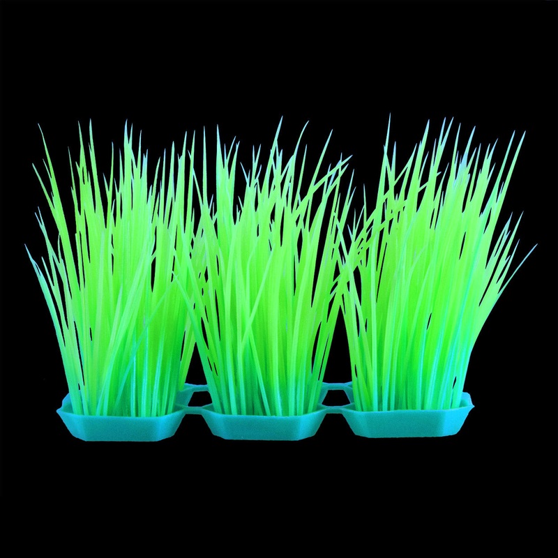 Underwater Treasures Glow Hair Grass Green