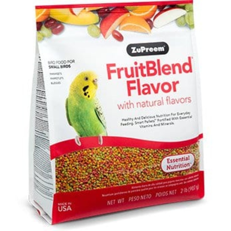 ZuPreem Fruitblend Flavor Small Bird Food