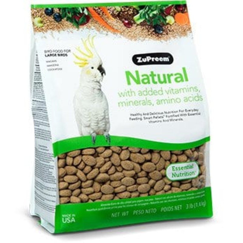 ZuPreem Natural Diet Large Bird Food