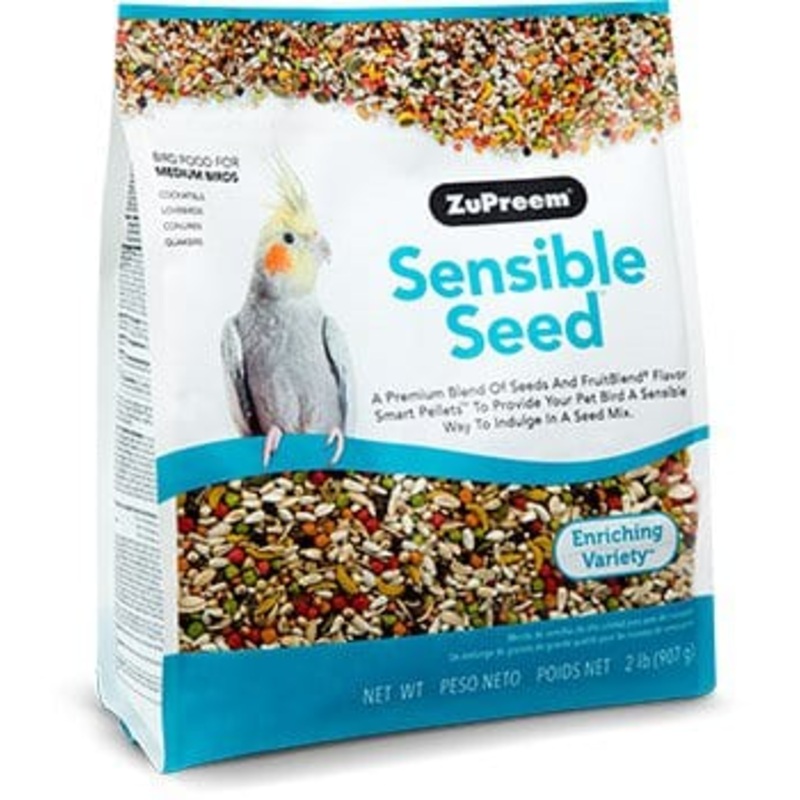 ZuPreem Sensible Seed Medium Bird Food 2 lb.