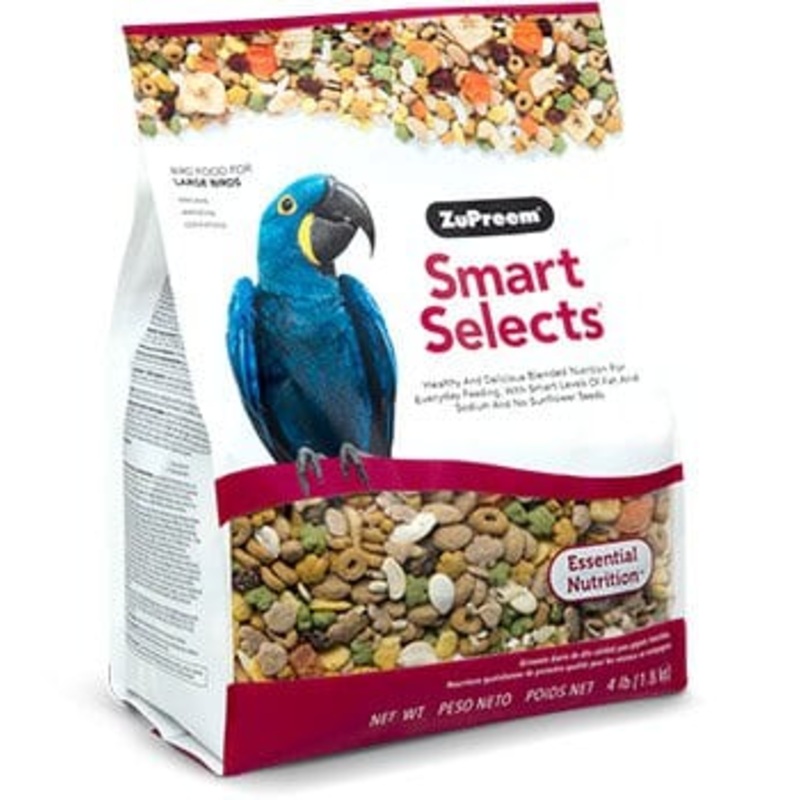ZuPreem Smart Selects Large Bird Food 4 lb.