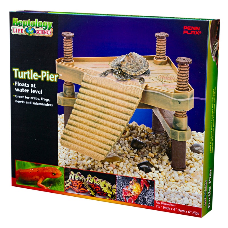 Penn Plax Reptology Small Turtle Pier