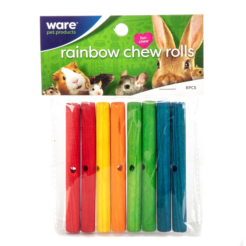 Ware Rainbow Chew Rolls 8 count