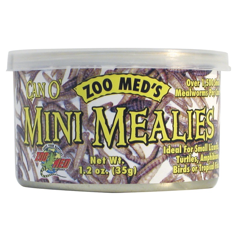 Zoo Med Can O Mini Mealies 1.2 oz.