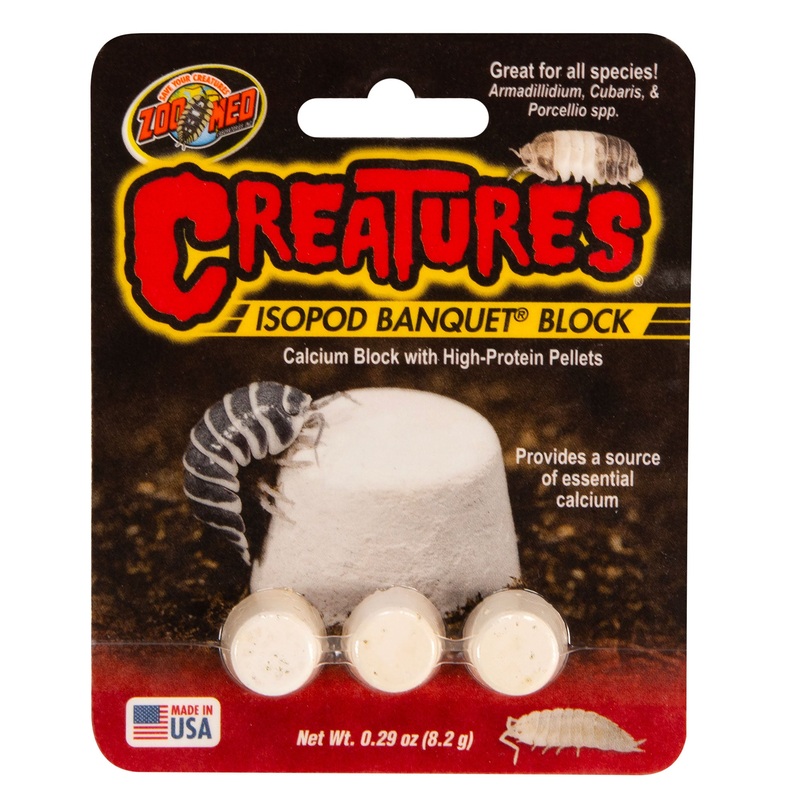 Zoo Med Creatures Isopod Banquet Block