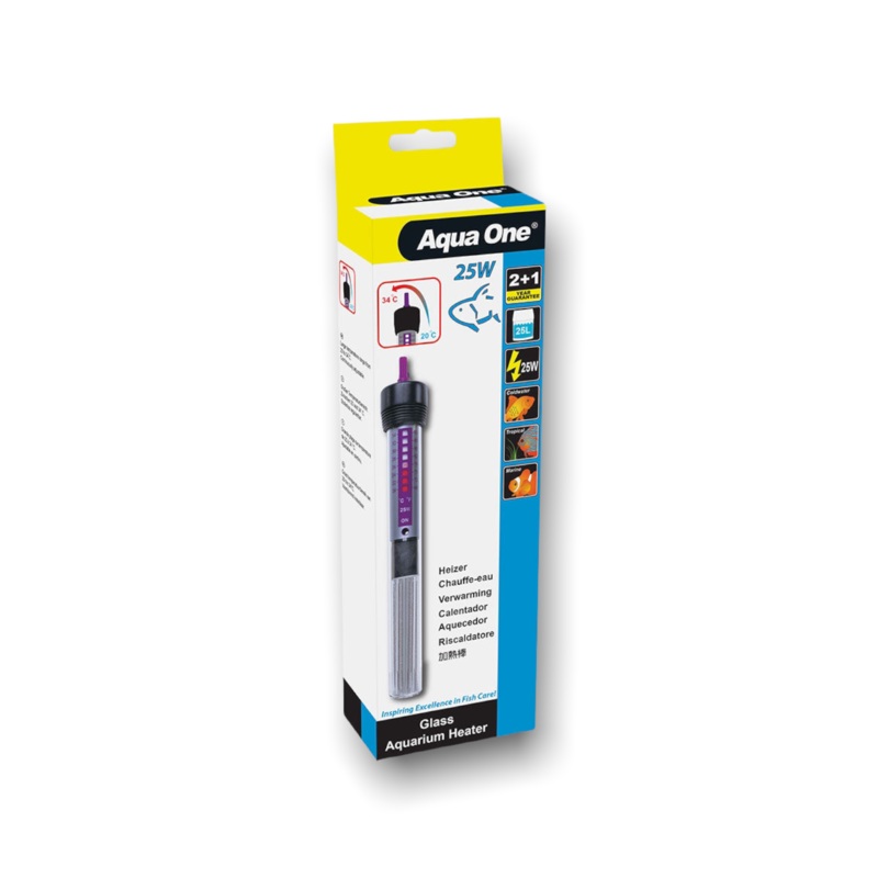 Aqua One Glass Heater 25W
