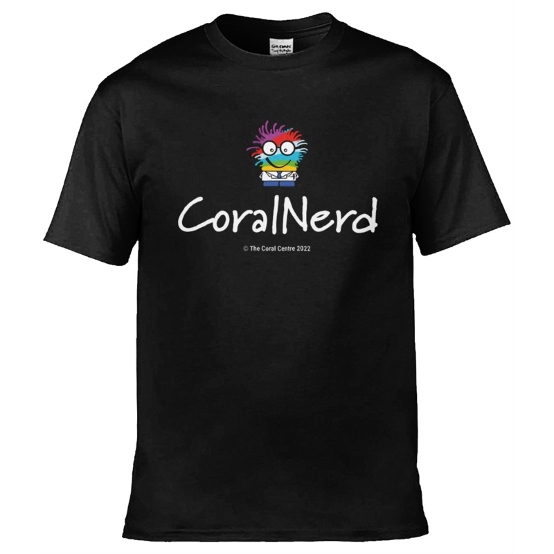 CoralNerd Black T-shirt Spring / Summer 2022