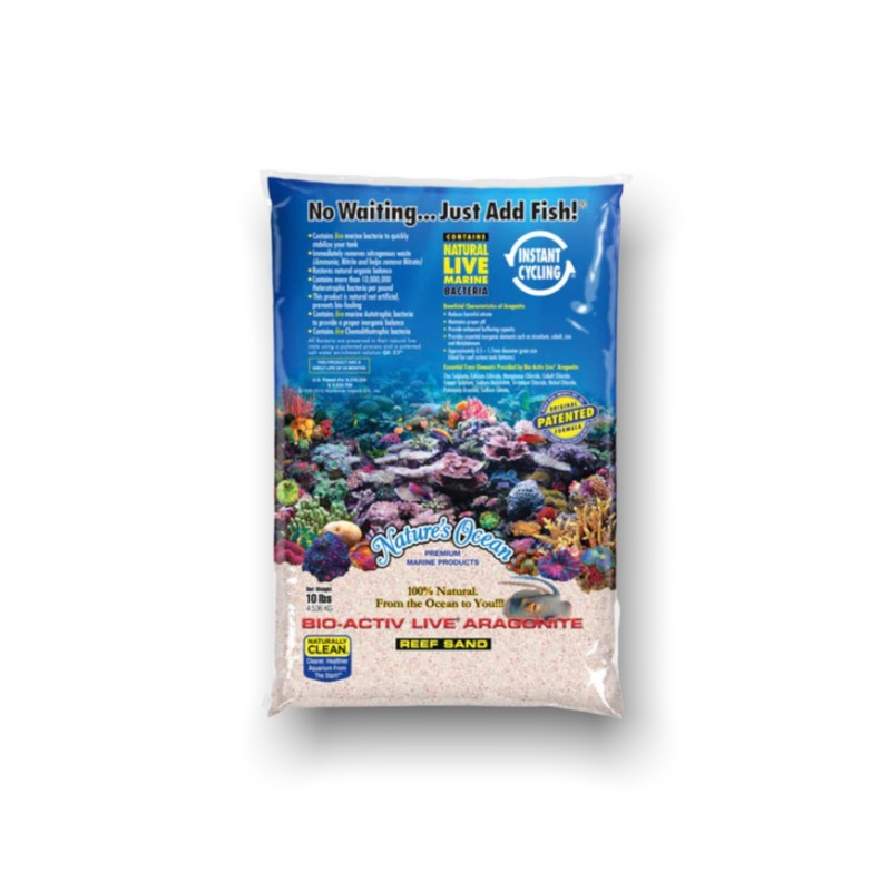 Natures Ocean Bio-Activ Reef Sand Samoa Pink - 20LB
