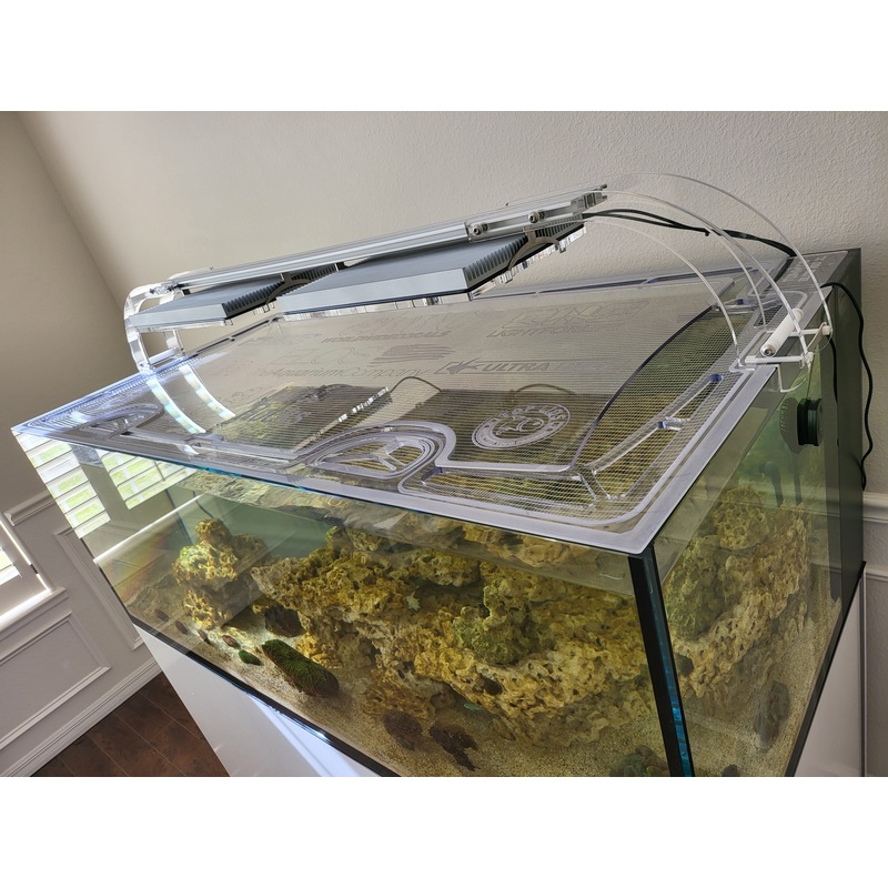 Elos Diamond Line 160 XL (200 Gallons) Custom Polycarbonate Aquarium Screen Top Lid