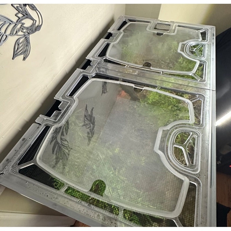 Innovative Marine NUVO 100 INT Custom Polycarbonate Aquarium Screen Top Lid