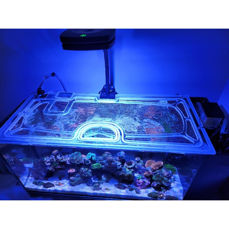 Innovative Marine NUVO 20 Peninsula Fusion Pro AIO Custom Polycarbonate Aquarium Screen Top Lid