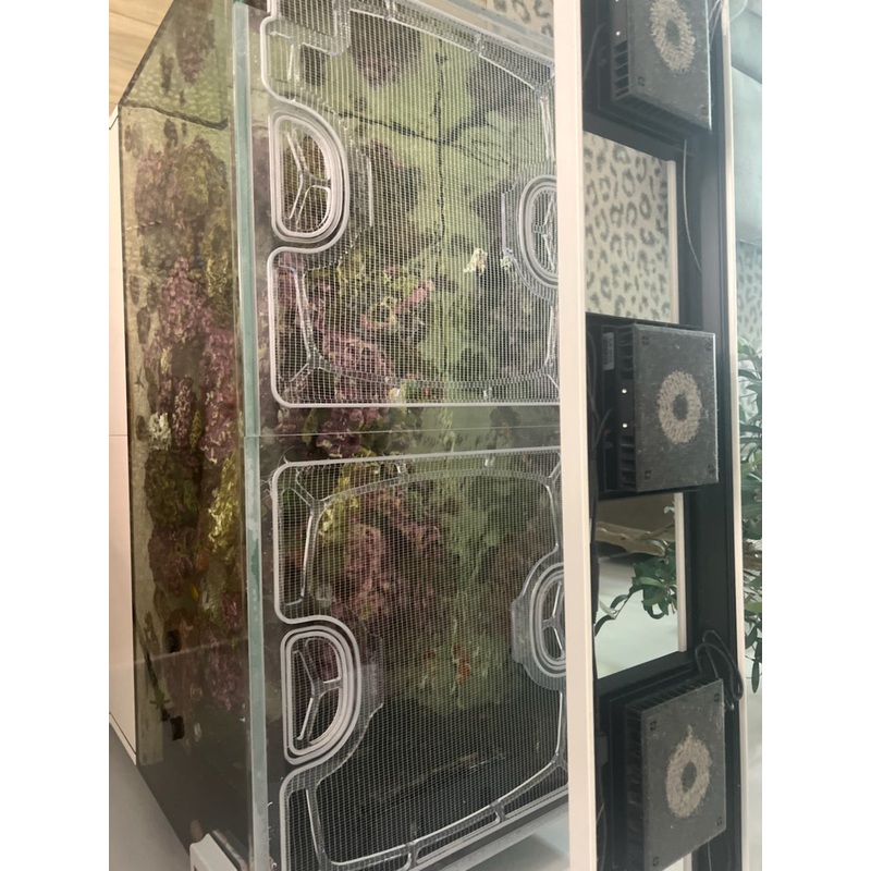 Red Sea Reefer Peninsula 650 G1 and G2+ Custom Polycarbonate Aquarium Screen Top Lid