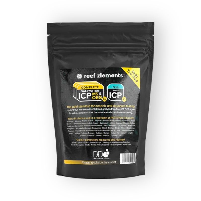 Reef Zlements ICP MS and OES Test - 3 pack