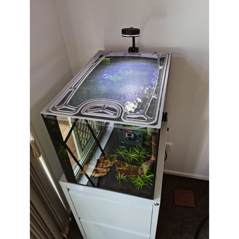 Waterbox AIO 15 Peninsula Mini Custom Polycarbonate Screen Aquarium Top Lid