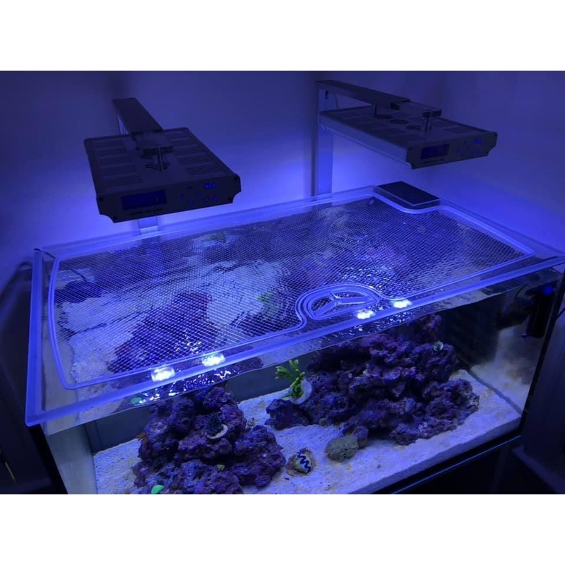 Elos Diamond Line 120 XL (127 Gallons) Custom Polycarbonate Aquarium Screen Top Lid