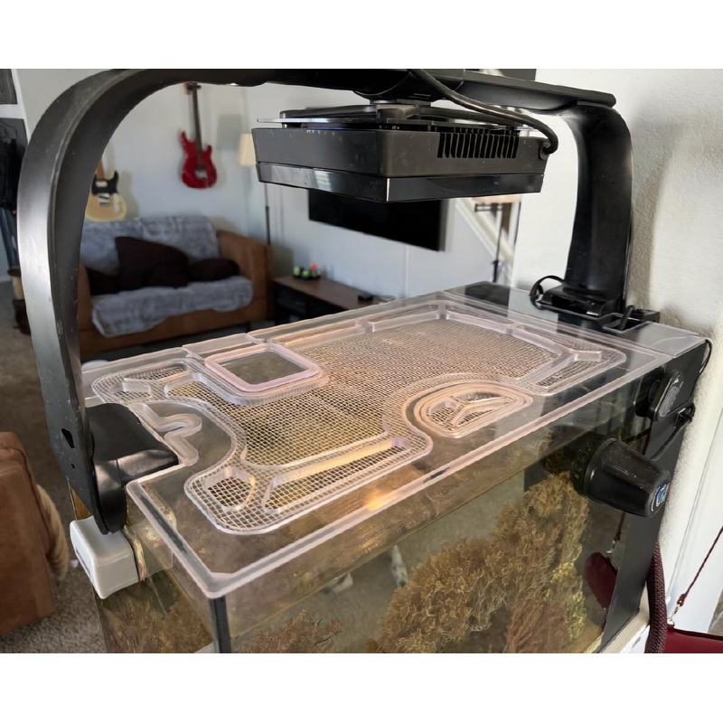 Planet Aquariums Tideline AIO Peninsula 13.4 Gallon Polycarbonate Screen Top Lid