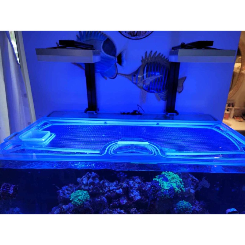JBJ 10 Gallon Nano Rimless AIO Polycarbonate Screen Top Lid