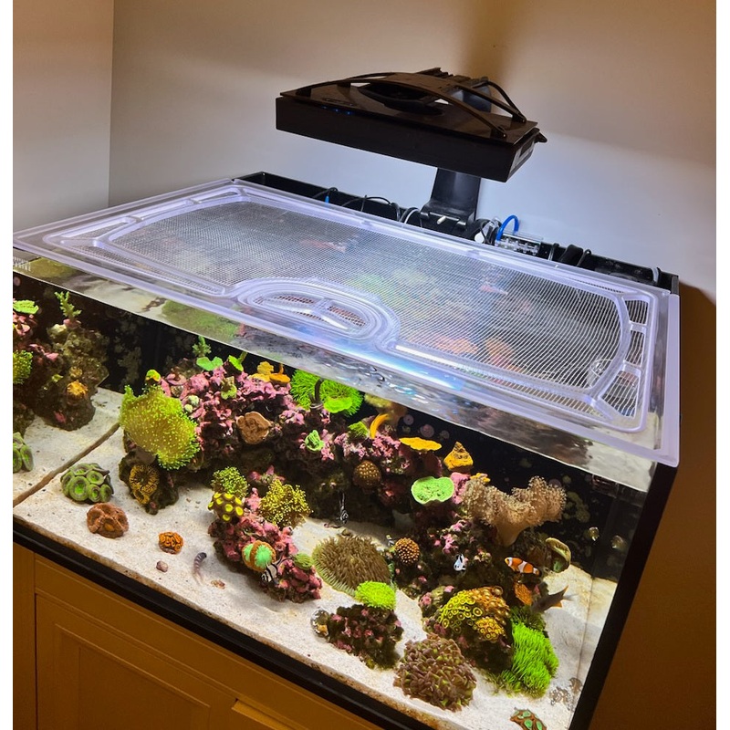 Planet Aquariums OceanVue Edge 70 Gallon Polycarbonate Screen Top Lid